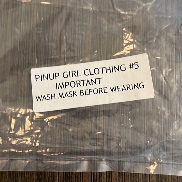 NEW Pinup Couture Face Mask - Stregheria Print (set of 3) - Picture 2 of 3